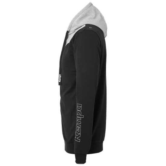 Kempa Tröja Med Full Dragkedja Core 2.0 Svart,Grå 116 cm Pojke