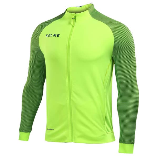 Kelme Fuld Lynlå Sweatshirt Montes Grøn 140 cm Dreng