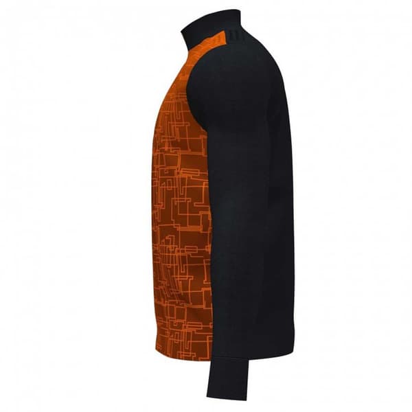 Joma Sweatshirt Elite Viii Orange,Sort 2XL Mand