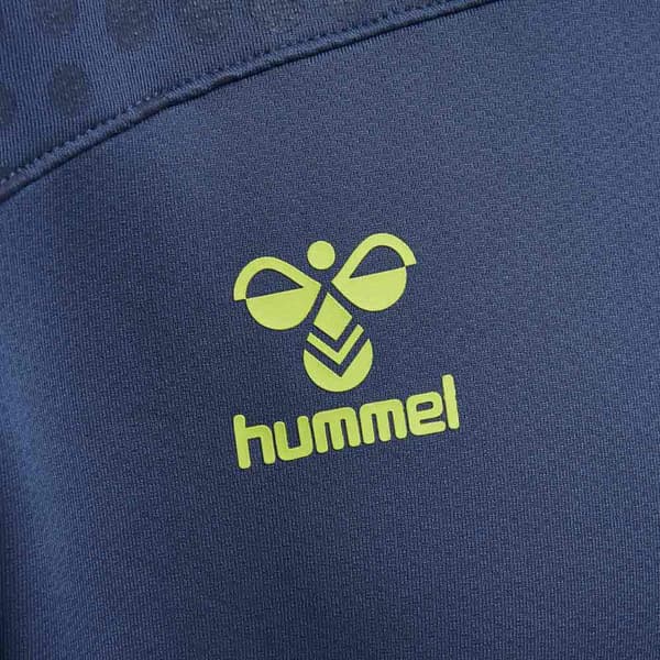 Hummel Hættetrøje Lead Poly Blå L Mand