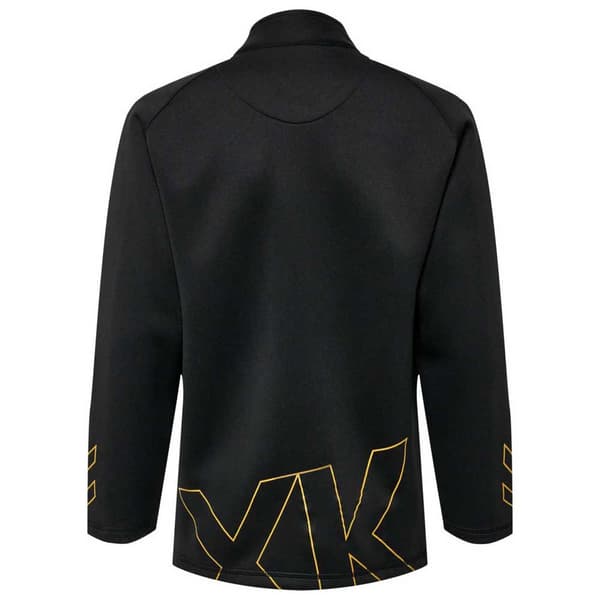 Hummel Sweatshirt Med Fuld Lynlås Cima Xk Sort 12 Years Dreng