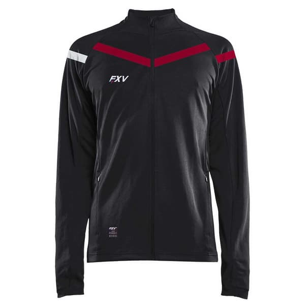 Force Xv Sweatshirt Med Fuld Lynlås Victoire Sort M Mand