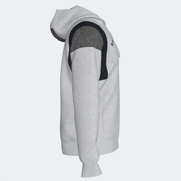 Joma Sweatshirt Med Fuld Lynlås Confort Iii Grå S Mand