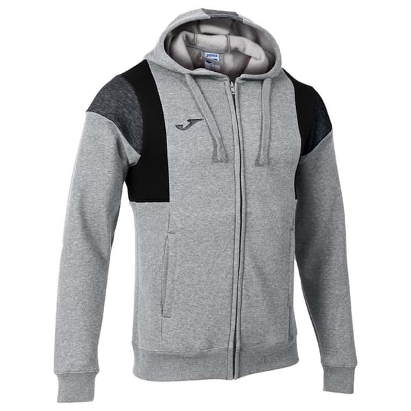 Joma Sweatshirt Med Fuld Lynlås Confort Iii Grå S Mand
