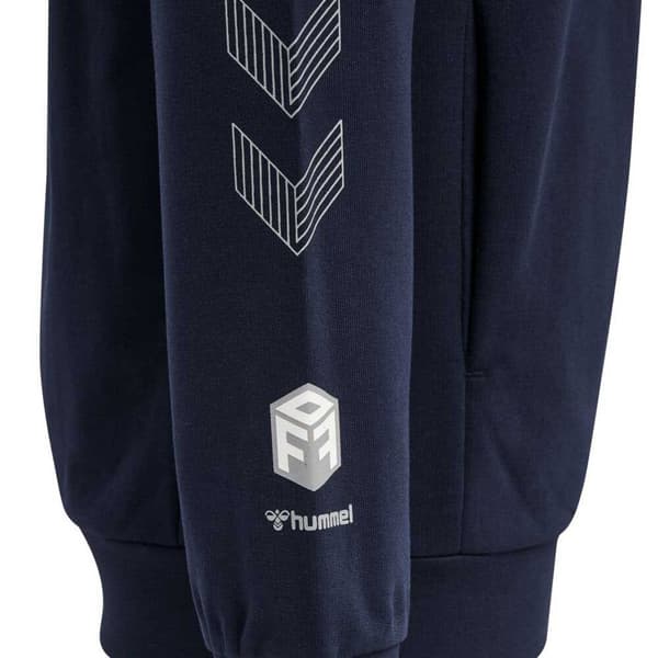 Hummel Tröja Move Grid Cotton Blå 16 Years Pojke
