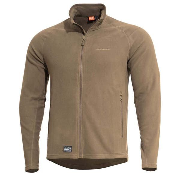 Pentagon Sweatshirt Med Fuld Lynlås Arkos Brun 2XL