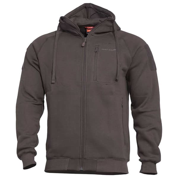 Pentagon Sweatshirt Med Fuld Lynlås Leonidas 2.0 Brun S