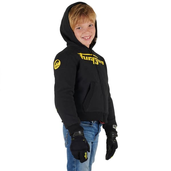 Furygan Sweatshirt Med Full Dragkedja Luxio Svart 10 Years Pojke