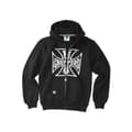 Miniatyrbild 1 av 2: West Coast Choppers Sweatshirt Med Full Dragkedja Og Logo Svart 2XL Man