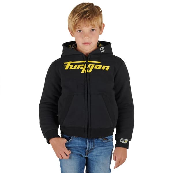 Furygan Full Vetoketjullinen Villapaita Luxio Musta 8 Years Poika
