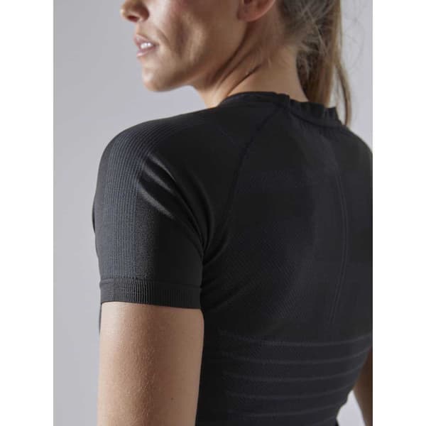 Craft Lyhythihainen T-paita Active Intensity Musta M Nainen