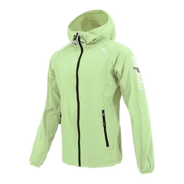 Joluvi Sweatshirt Med Fuld Lynlås Meta Grøn L Mand