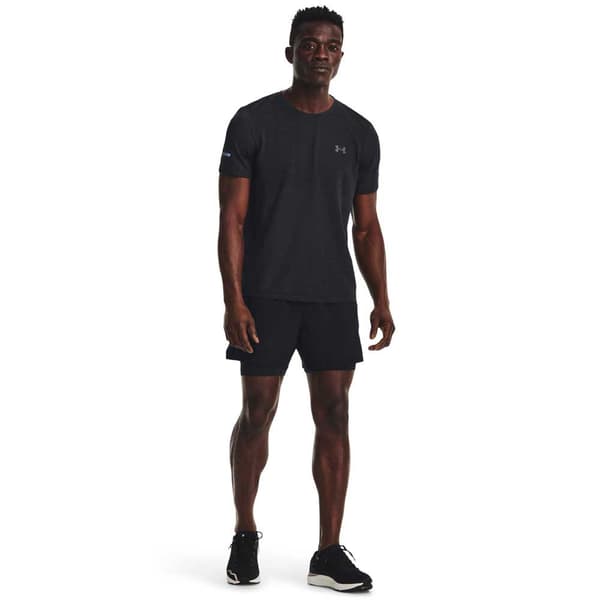 Under Armour Kortärmad T-shirt Seamless Stride Svart S Man