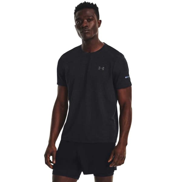 Under Armour Kortärmad T-shirt Seamless Stride Svart S Man