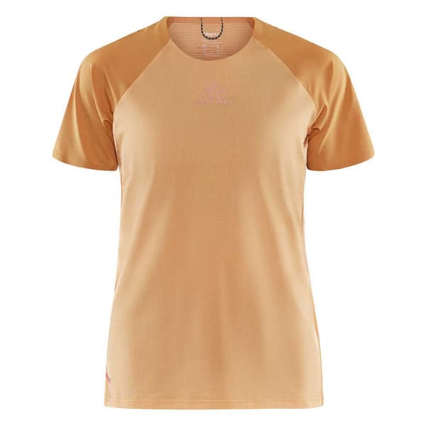 Craft Kortärmad T-shirt Pro Trail Gul S Kvinna