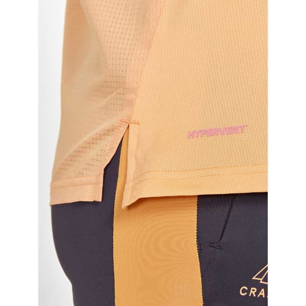 Craft Kortärmad T-shirt Pro Trail Gul S Kvinna