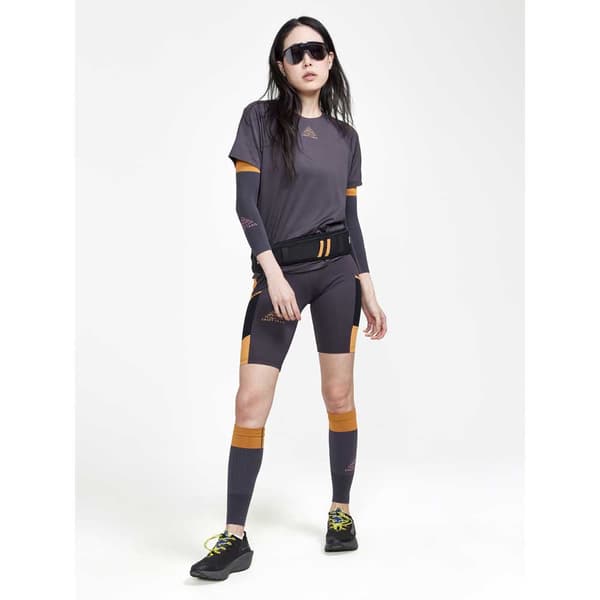 Craft Kortärmad T-shirt Pro Trail Svart S Kvinna