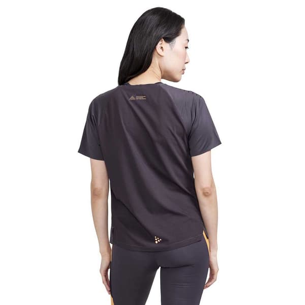 Craft Kortärmad T-shirt Pro Trail Svart S Kvinna