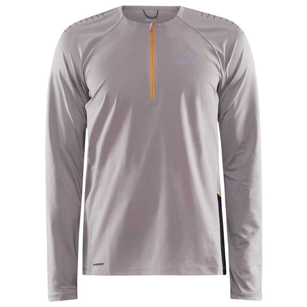 Craft Langærmet T-shirt Pro Trail Wind Grå L Mand