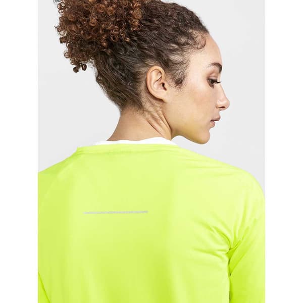 Craft Långärmad T-shirt Pro Hypervent Wind Gul S Kvinna