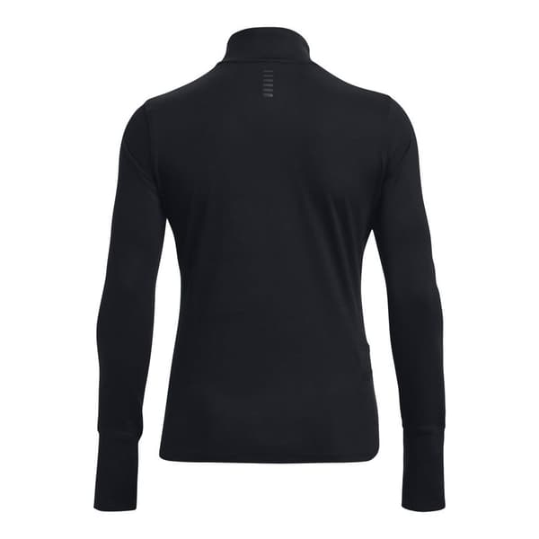 Under Armour Puolivetoketjullinen T-paita Qualifier Run Musta XL Nainen