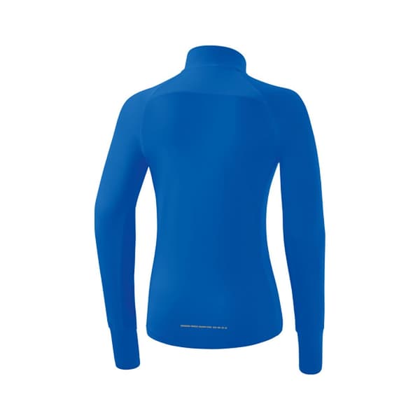 Erima Half Zip Pitkähihainen T-paita Racing Sininen 36 Nainen