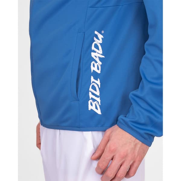 Bidi Badu Sweatshirt Med Full Dragkedja Crew Blå XL Man