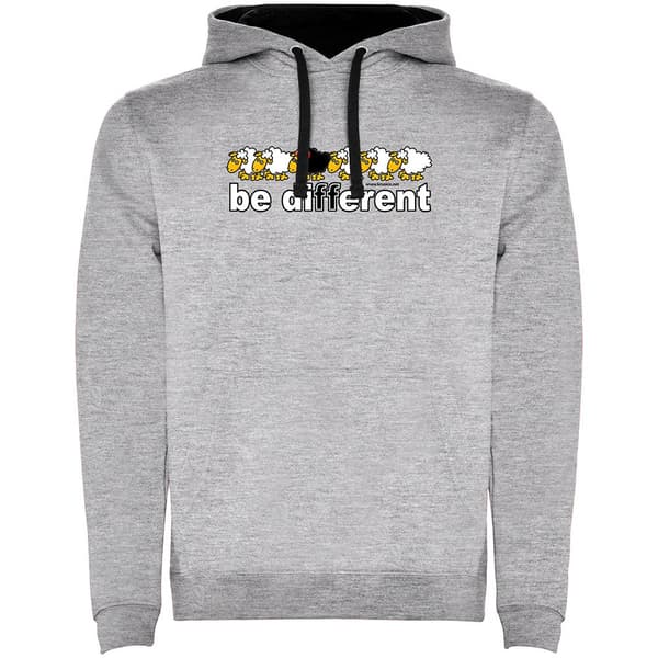 Kruskis Hættetrøje Be Different Swim Two-colour Grå 3XL Mand