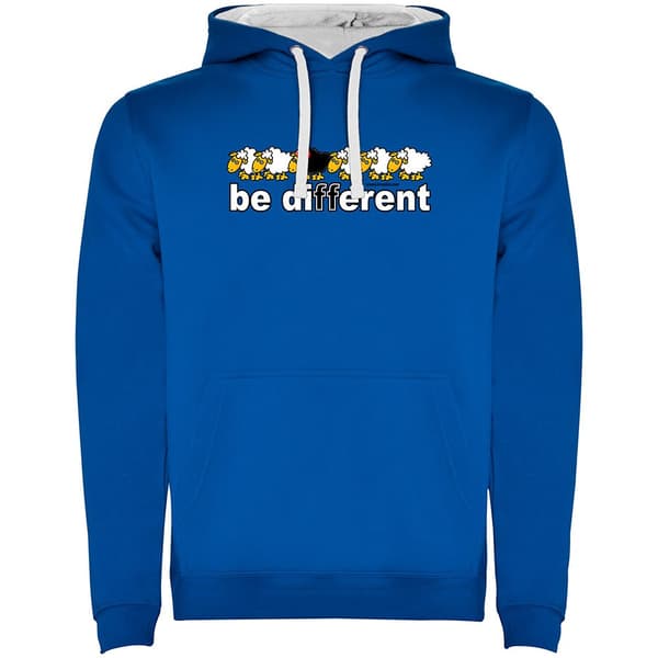Kruskis Luvtröja Be Different Swim Two-colour Blå 2XL Man