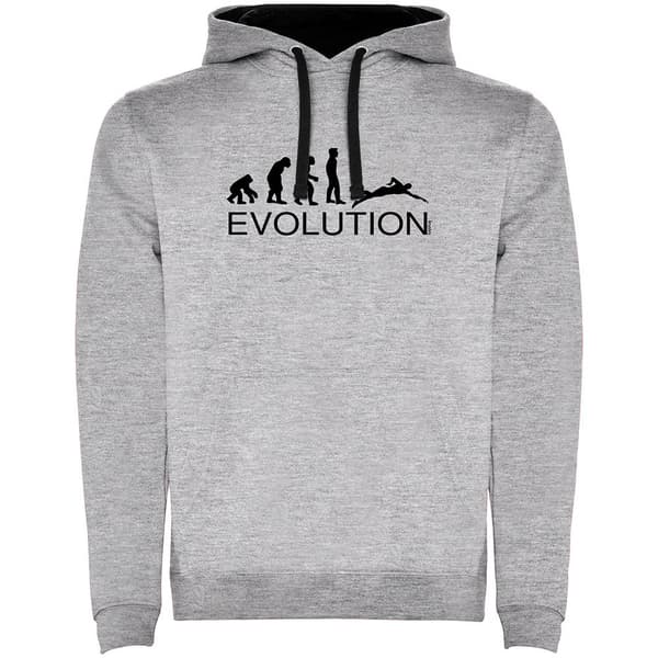Kruskis Luvtröja Natacion Evolution Swim Two-colour Grå S Man