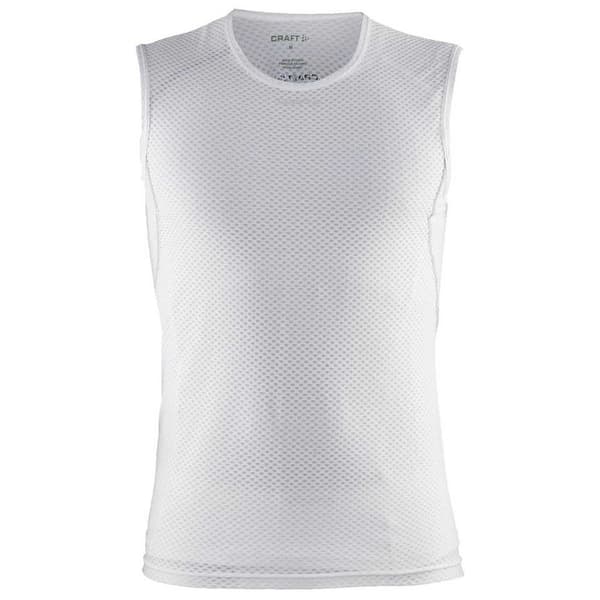 Craft Superlätt ärmlös T-shirt Cool Mesh Vit 2XL Man