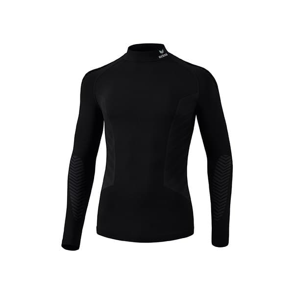 Erima Langærmet Kompressionstrøje Med Høj Hals Athletic Sort 2XL Mand