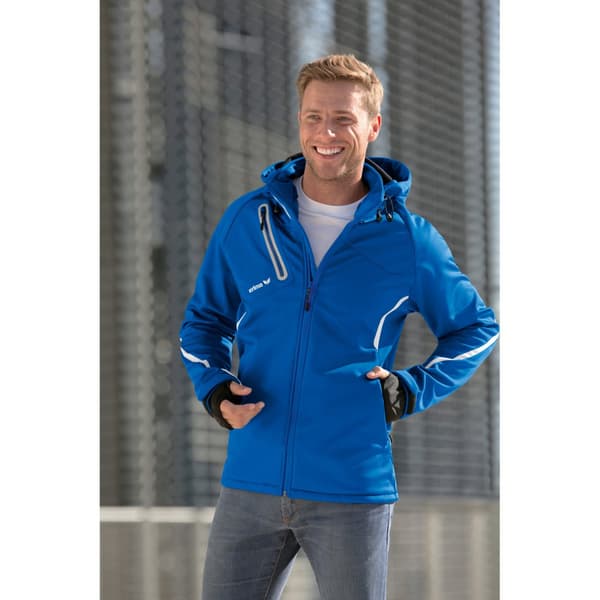 Erima Jakke Softshell Fonction Blå L Mand
