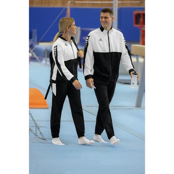 Erima Wings Jakke Six Sort 38 Kvinde