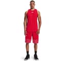 Miniatyrbillede 3 af 6: Under Armour Ærmeløs T-shirt Baseline Cotton Rød M Mand