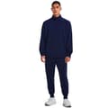 Miniatyrbillede 3 af 4: Under Armour Halv Lynlå Sweatshirt Armour Fleece Blå S / Regular Mand