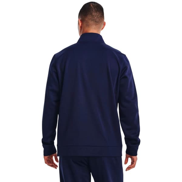 Under Armour Halv Lynlå Sweatshirt Armour Fleece Blå S / Regular Mand
