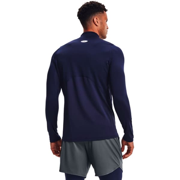 Under Armour Pitkähihainen T-paita Coldgear Armour Fitted Mock Sininen 2XL / Regular Mies