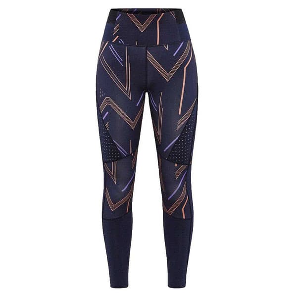 Craft Leggings Pro Hit Blocked Blå S Kvinde