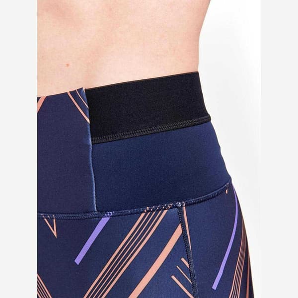 Craft Leggings Pro Hit Blocked Blå S Kvinde