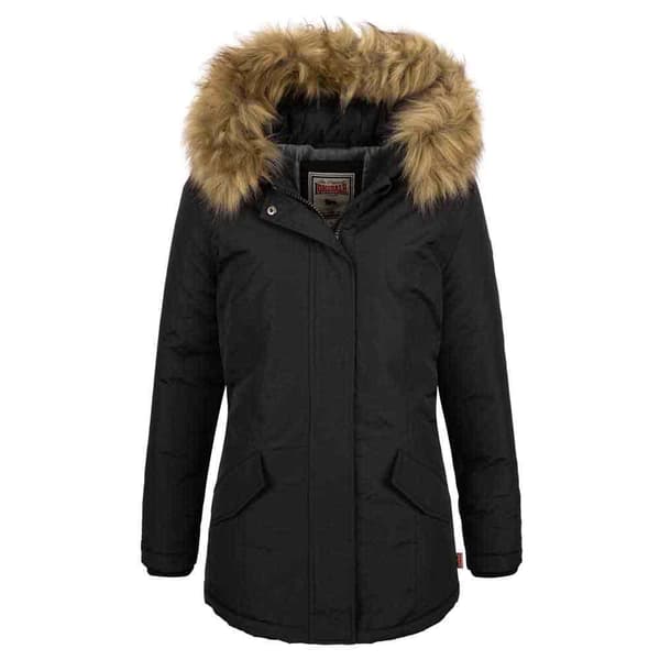 Lonsdale Jacka Kimmeridge Svart S Kvinna