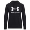 Miniatyrbild 3 av 5: Under Armour Luvtröja Rival Fleece Big Logo Svart XS Kvinna