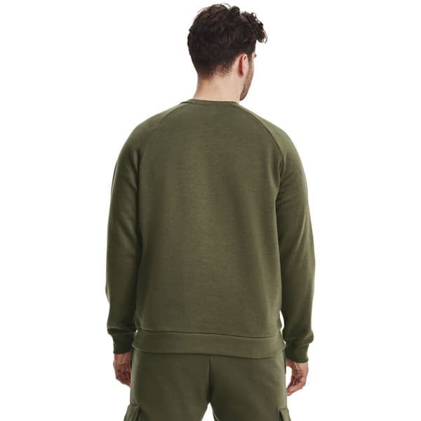 Under Armour Sweatshirt Rival Fleece Crew Grøn S / Regular Mand