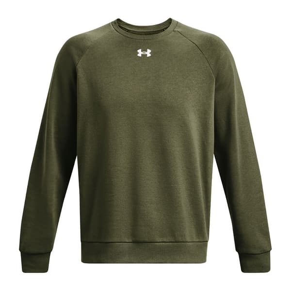 Under Armour Sweatshirt Rival Fleece Crew Grøn XL / Regular Mand