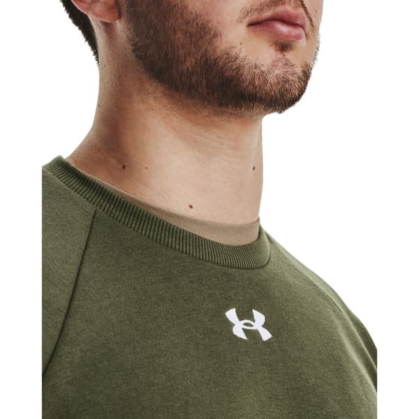 Under Armour Sweatshirt Rival Fleece Crew Grøn XL / Regular Mand