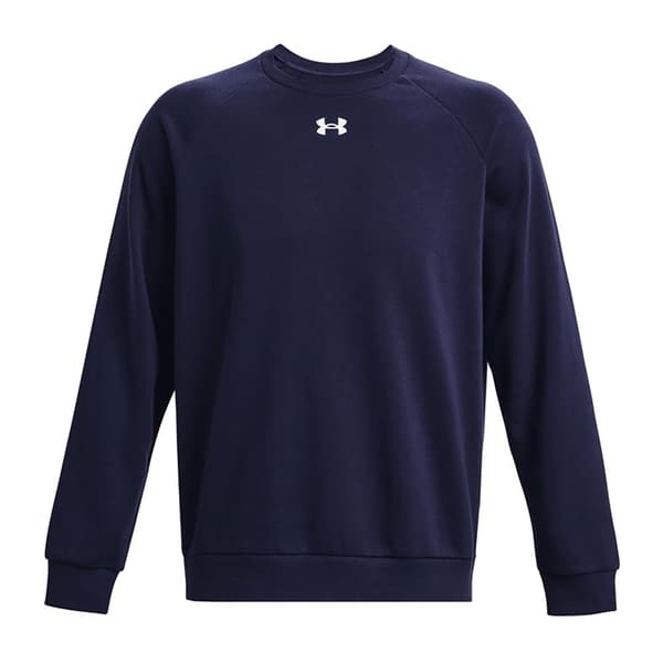 Under Armour Sweatshirt Rival Fleece Crew Blå XL / Regular Mand