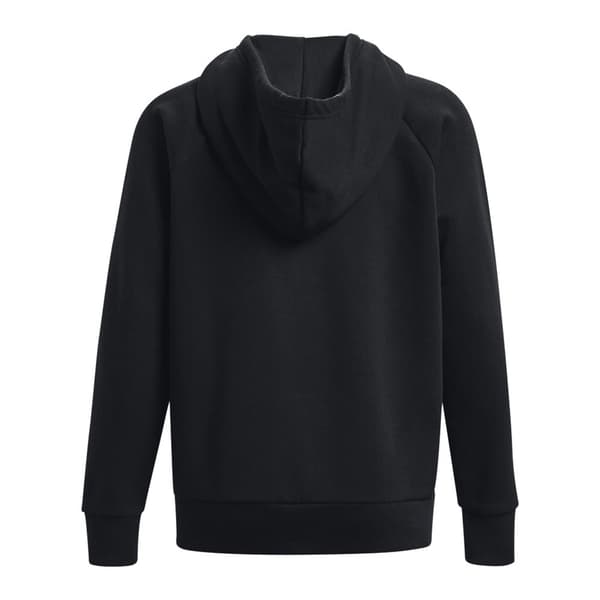 Under Armour Sweatshirt Med Fuld Lynlås Rival Fleece Sort M Kvinde