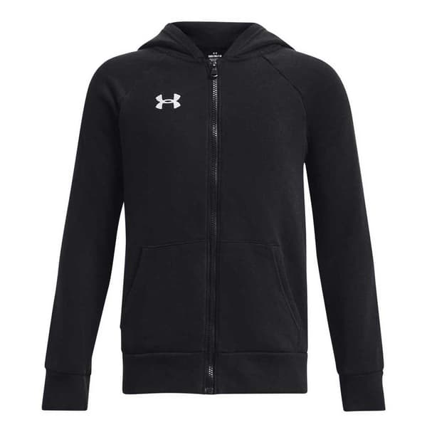 Under Armour Rival Fleece Sweatshirt Med Dragkedja Svart 10-12 Years