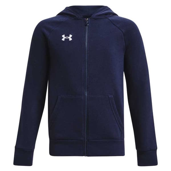 Under Armour Full Vetoketjullinen Villapaita Rival Fleece Sininen M