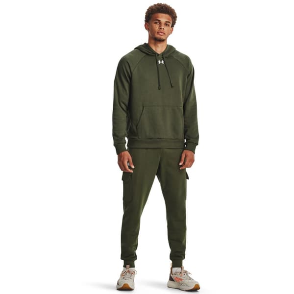 Under Armour Hættetrøje Rival Fleece Grøn L / Regular Mand
